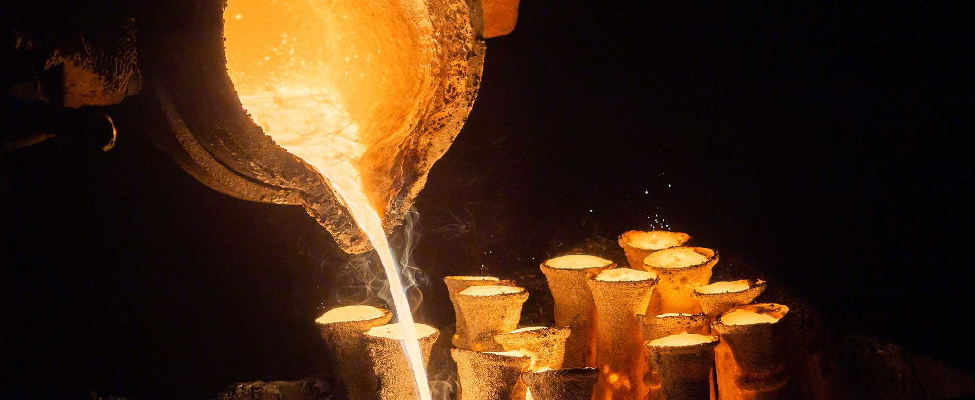Banner - Lost wax investment casting process