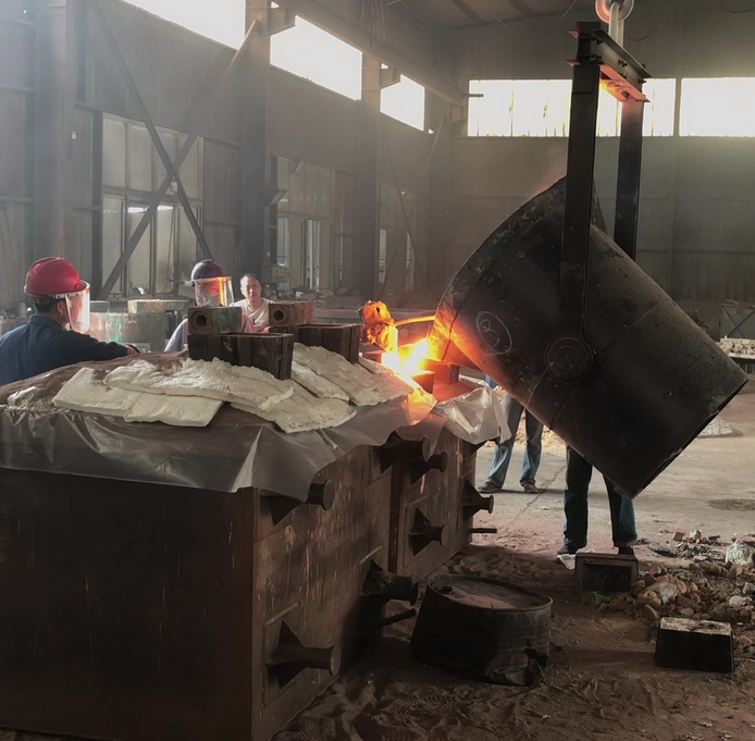 illustration - lost foam casting process