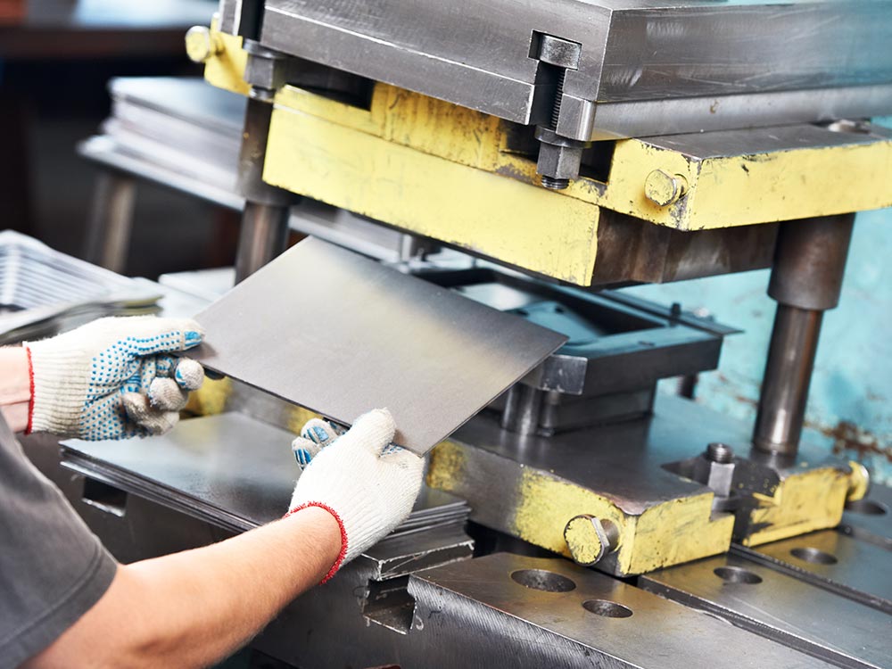 sheet metal stamping process