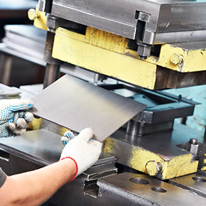 Illustration - sheet metal manufacturing
