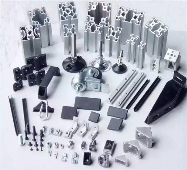 Picture 29 – Extruded metal parts Extruded metal parts